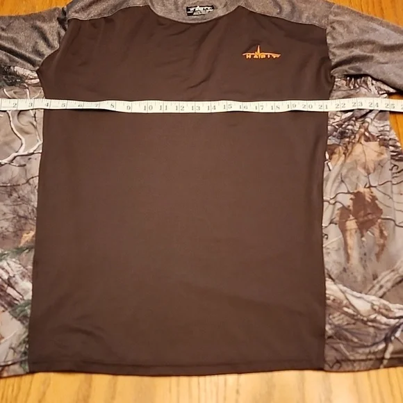 Men's Habit Realtree Brown Camo Shirt - Picture 6 of 10